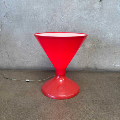 Mid Century Floor Lamp/Side Table