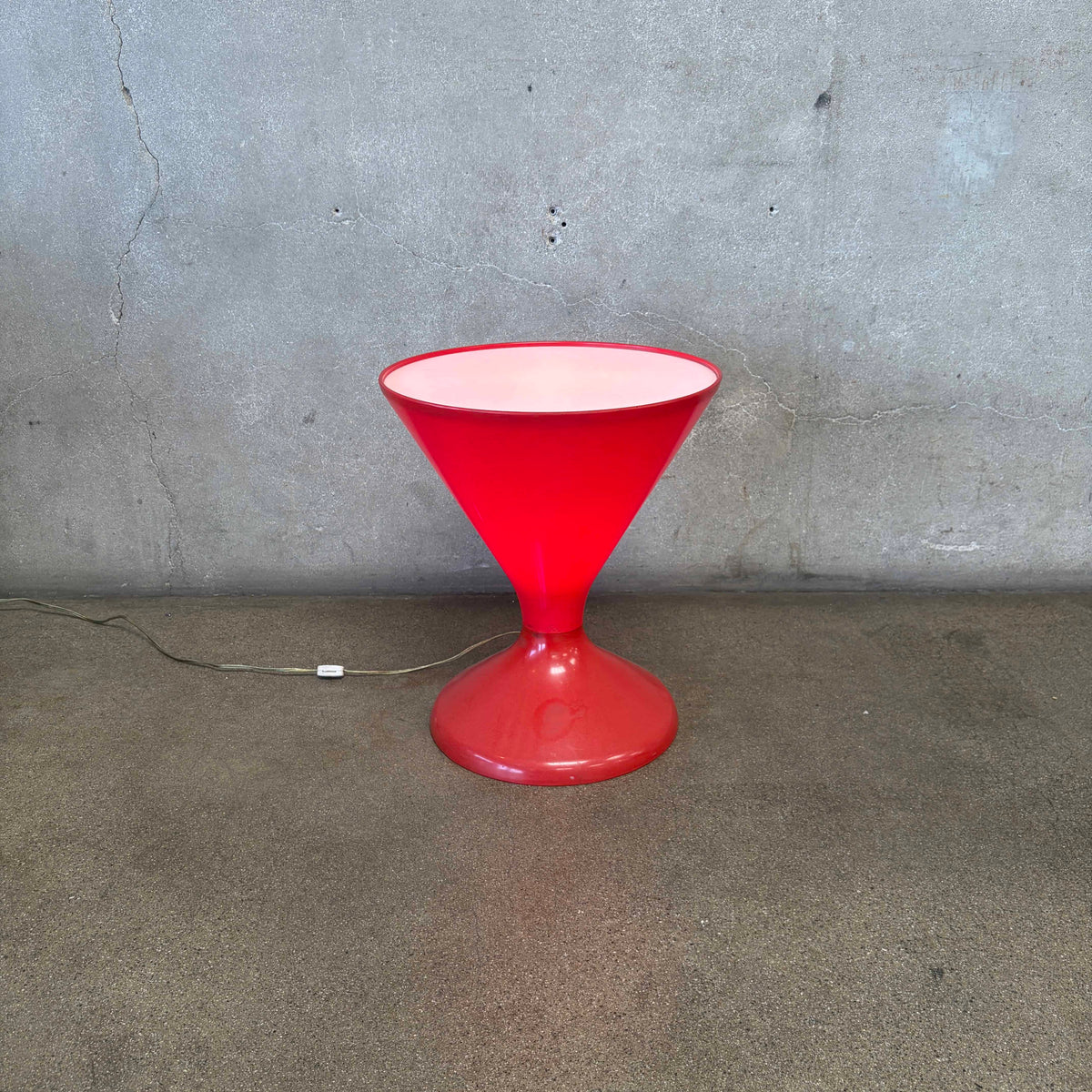 Mid Century Floor Lamp/Side Table