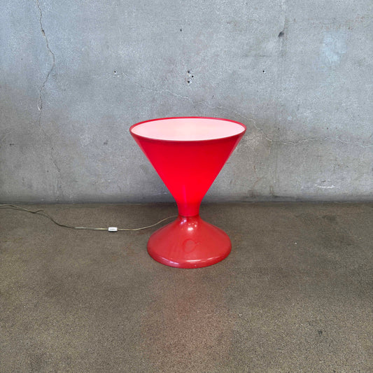 Mid Century Floor Lamp/Side Table