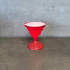 Mid Century Floor Lamp/Side Table