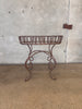 Rustic Wrought Iron Plant Stand