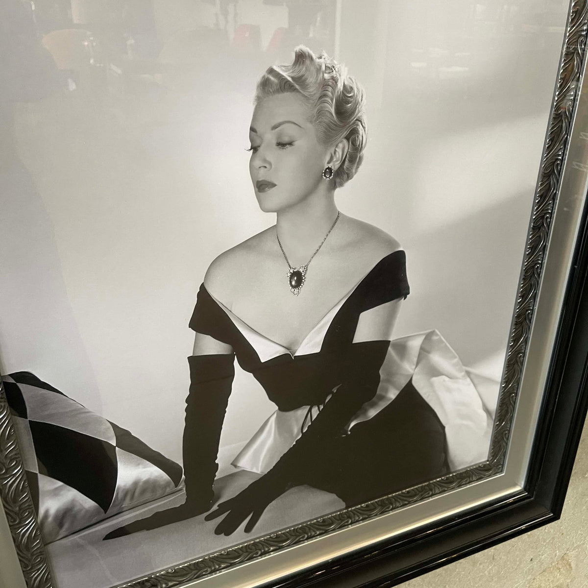 1950's Lana Turner Framed Portrait
