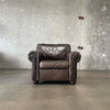 Restoration Hardware Leather Recliner