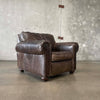 Restoration Hardware Leather Recliner
