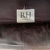 Restoration Hardware Swivel Leather Chair