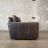 Restoration Hardware Swivel Leather Chair