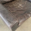 Restoration Hardware Swivel Leather Chair