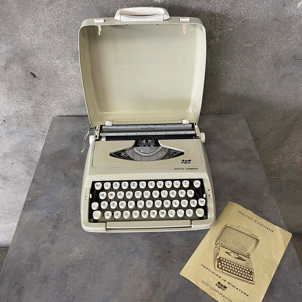 Smith Corona Profile Manual Typewriter