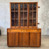 2 Pc Mid Century Buffet/Hutch American of Martinsville