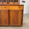 2 Pc Mid Century Buffet/Hutch American of Martinsville