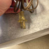 1970's Brass Lamp By Westwood Industries - New Lampshade