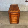 Vintage Solid Pine Three Drawer Dresser