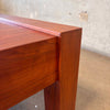 Mid Century Walnut End/Side Table