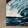 "Heavy Water" Knife Painted Acrylic on Canvas by Ryan Cochran