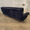 Mid Century Teddy Bear Black Sofa