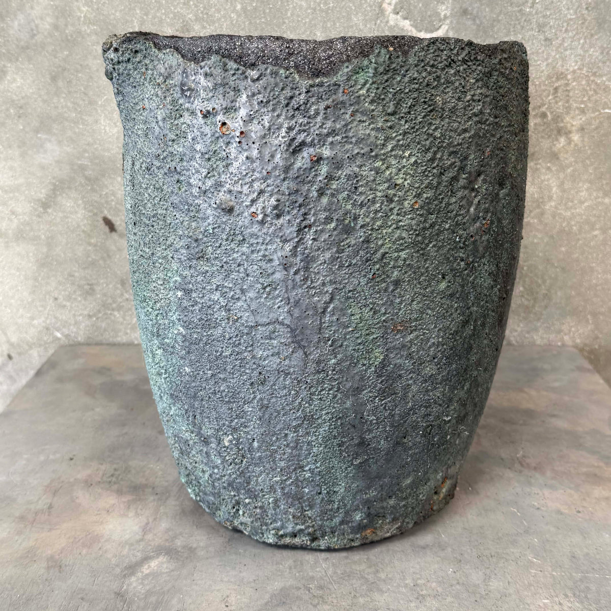 19th Century Ceramic Crucible