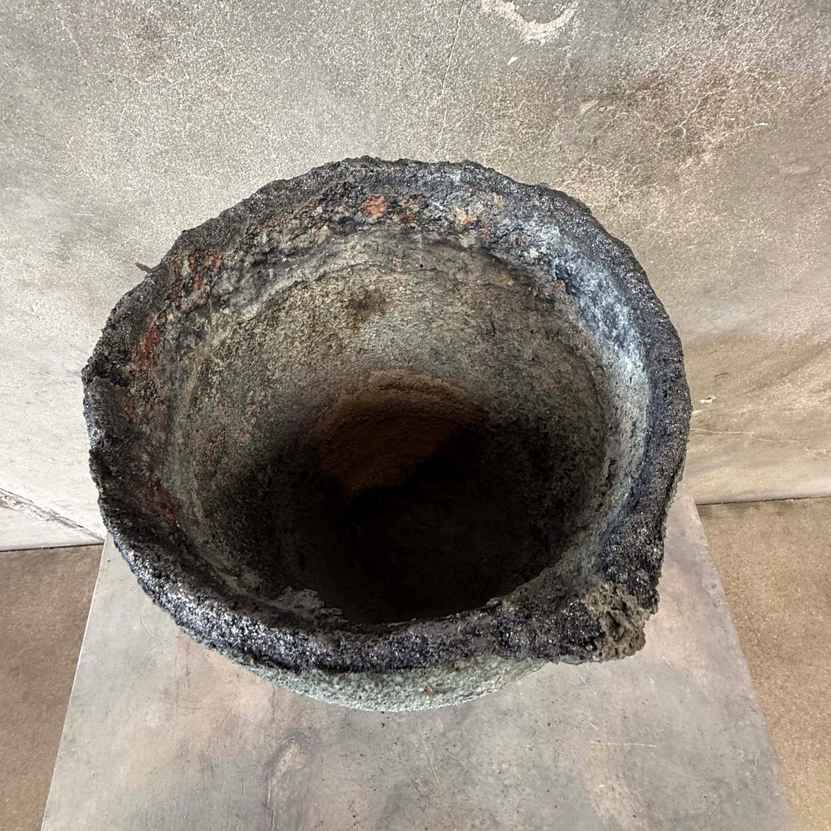 19th Century Ceramic Crucible