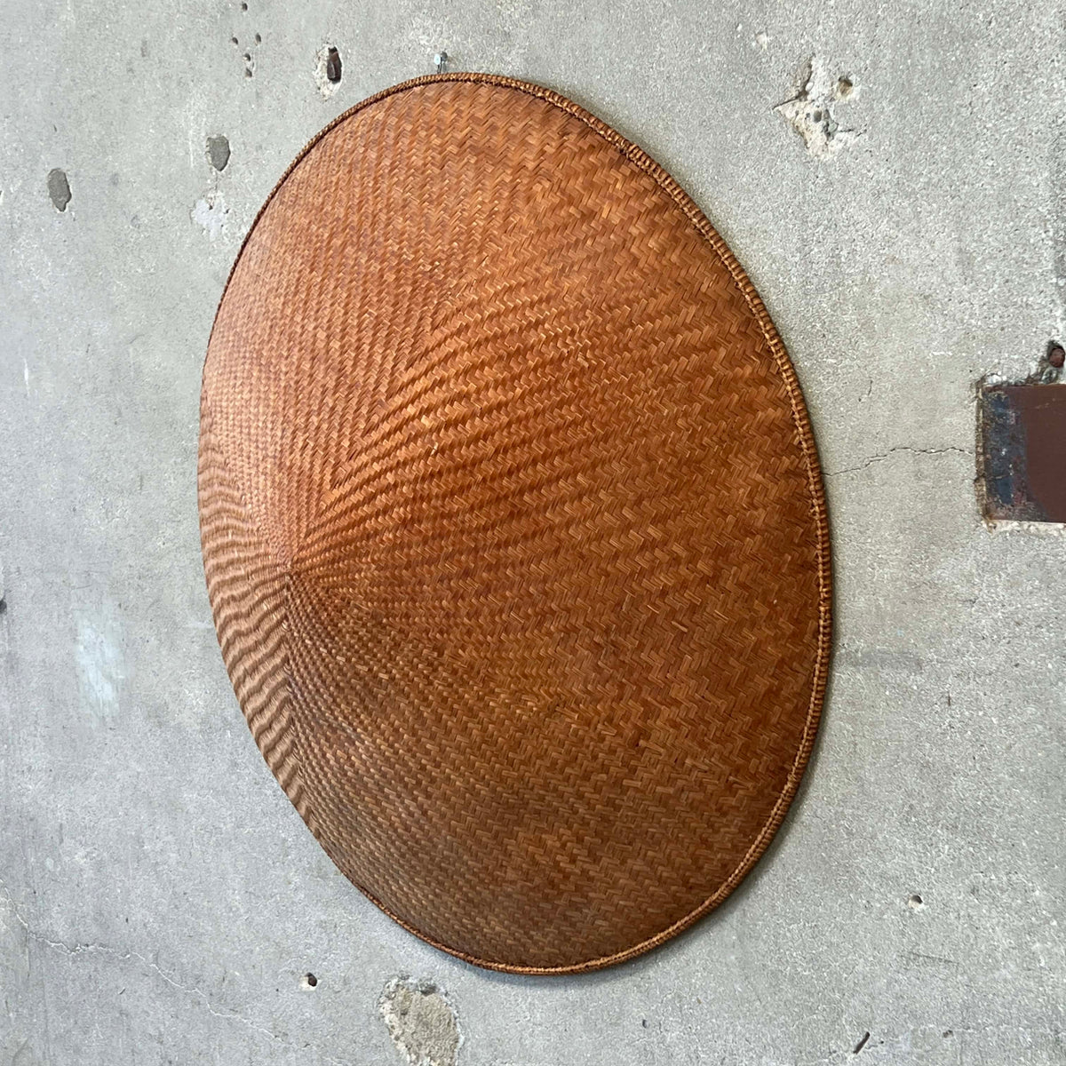 Wall Hanging Asian Straw Hat
