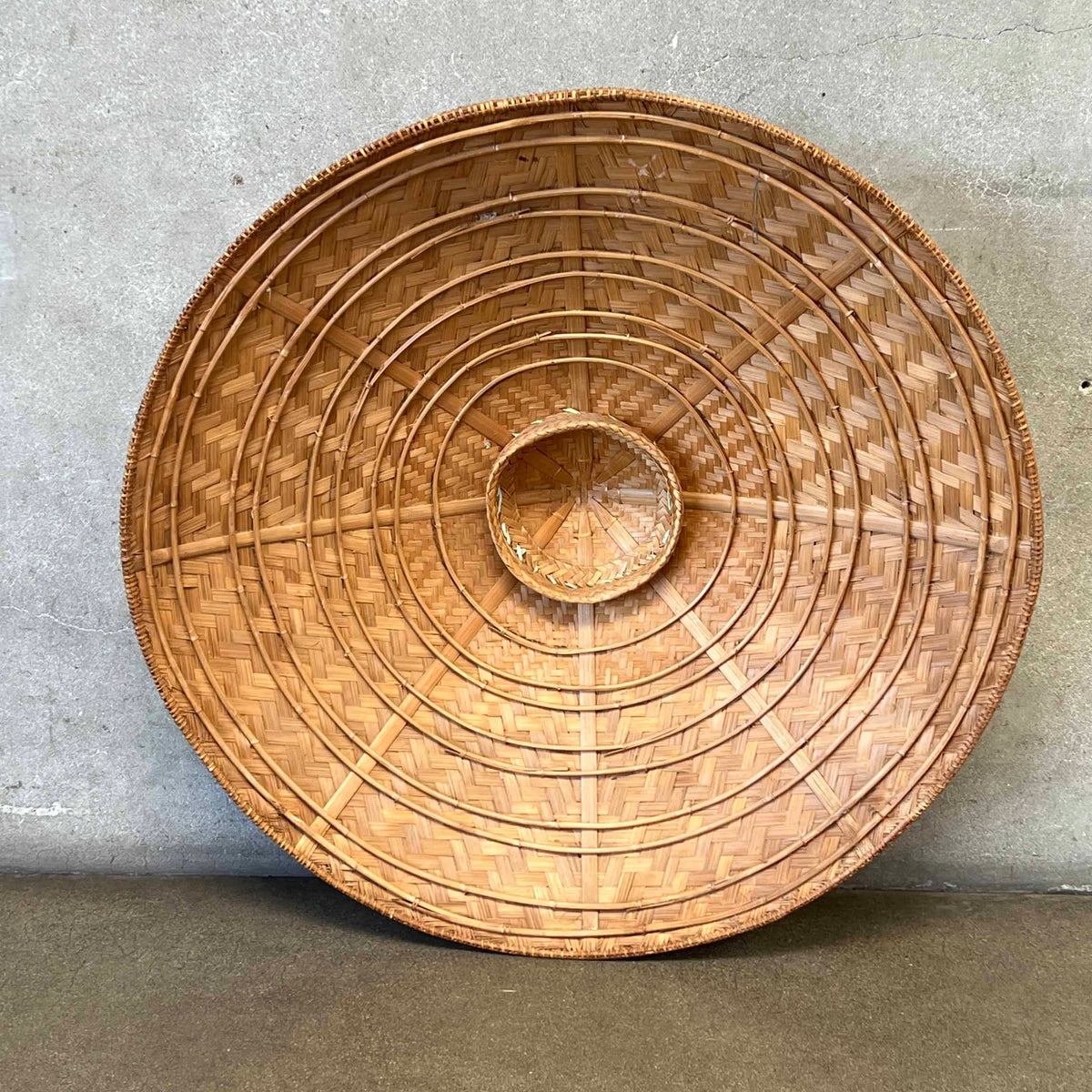 Wall Hanging Asian Straw Hat