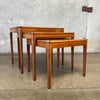 Drexel Declaration Walnut Nesting Tables