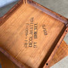 Drexel Declaration Walnut Nesting Tables