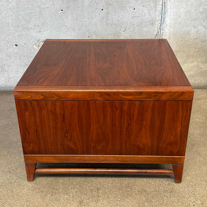 John Keal for Brown Saltman 2 Drawer End Table