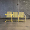 Mid Century Modern Metal Patio Chairs