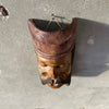 Vintage Hand Carved Wood Italian Mask