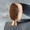 Hand Carved Wood Asian Meditating Mask