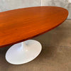 Florence Knoll Studio For Eero Saarinen Oval Dining Table