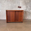 Vintage Walnut Cabinet By Golden Oak