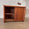 Vintage Walnut Cabinet By Golden Oak