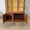 Mid Century American of Martinsville 2-Piece Display Cabinet