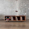 Mid Century Modern Inspired Vinyl Storage Bench By Pete Deeble Furniture