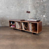 Mid Century Modern Inspired Vinyl Storage Bench By Pete Deeble Furniture