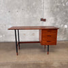 Mid Century Modern 1960's Walnut Desk