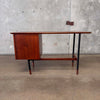 Mid Century Modern 1960's Walnut Desk