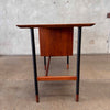 Mid Century Modern 1960's Walnut Desk
