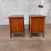 Pair of Mid Century Modern 1960's Walnut Henredon Side Table