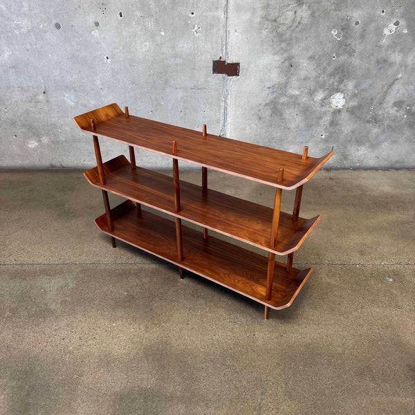 Walnut Bookshelf By Willem Lutjens For Boer Gouda