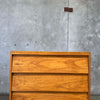 Mid Century Oak Dresser - Made in Japan