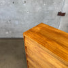 Mid Century Oak Dresser - Made in Japan