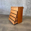 Mid Century Oak Dresser - Made in Japan