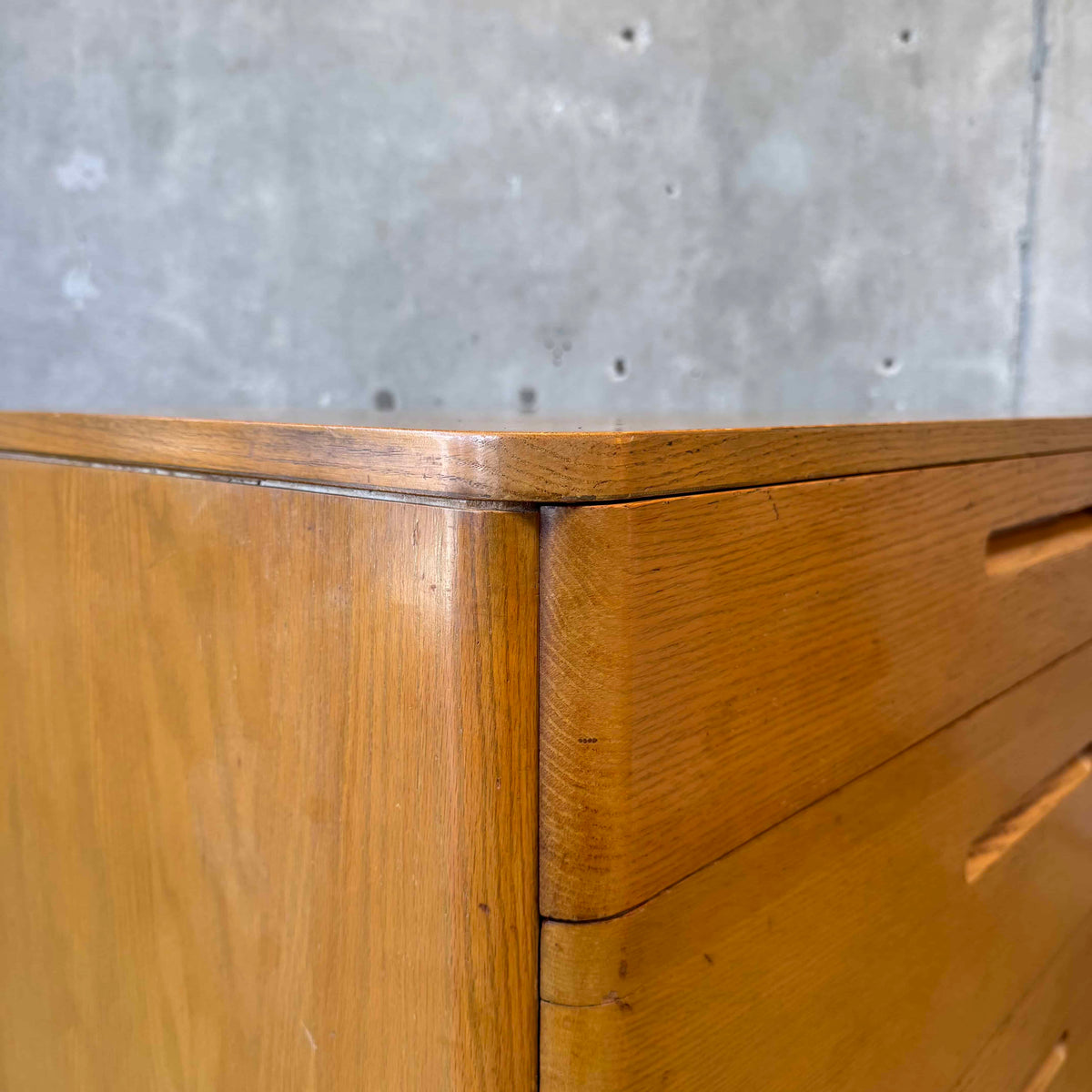 Mid Century Modern Highboy Dresser By Huntington Chair Corporation