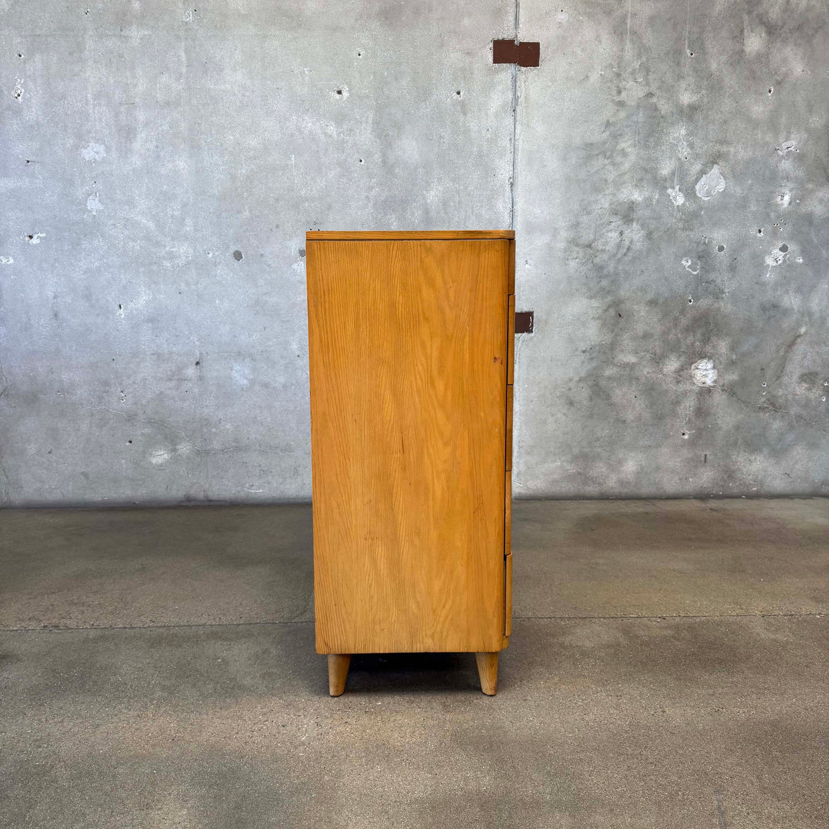 Mid Century Modern Highboy Dresser By Huntington Chair Corporation