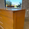 Mid Century Modern Dresser With Mirror By Huntington Chair Corporation
