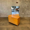 Mid Century Modern Dresser With Mirror By Huntington Chair Corporation