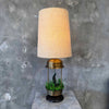 Late 60's Oil Rain Lamp with Muse - Rare Table Top Lamp Model