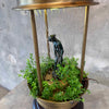 Late 60's Oil Rain Lamp with Muse - Rare Table Top Lamp Model