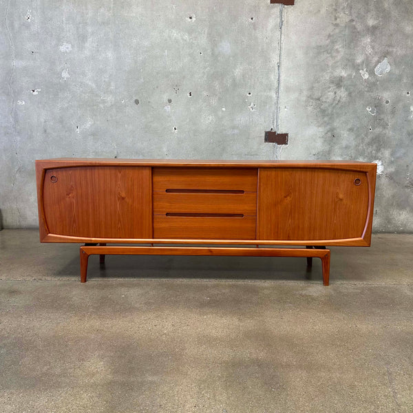 Danish Teak Credenza C. 1960's